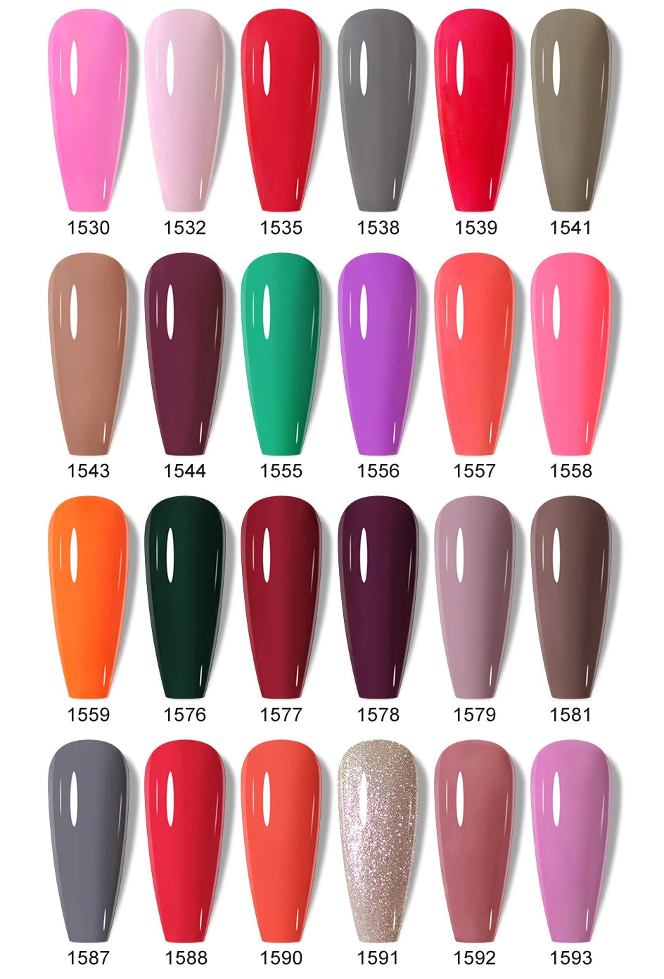 NAILCO Macaron Gel Nail Kit – 10PCS Jelly Colors for Soft, Glossy Manicures