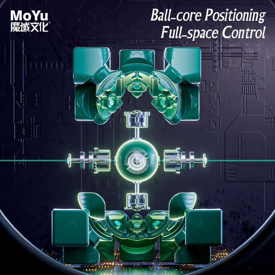 Moyu Weilong WRM V9 Ball-Core UV 3X3 Magnetic Magic Speed Cube Fidget Toys Moyu Weilong WRMV9 Maglev Cubo Magico Puzzle Gift Toy