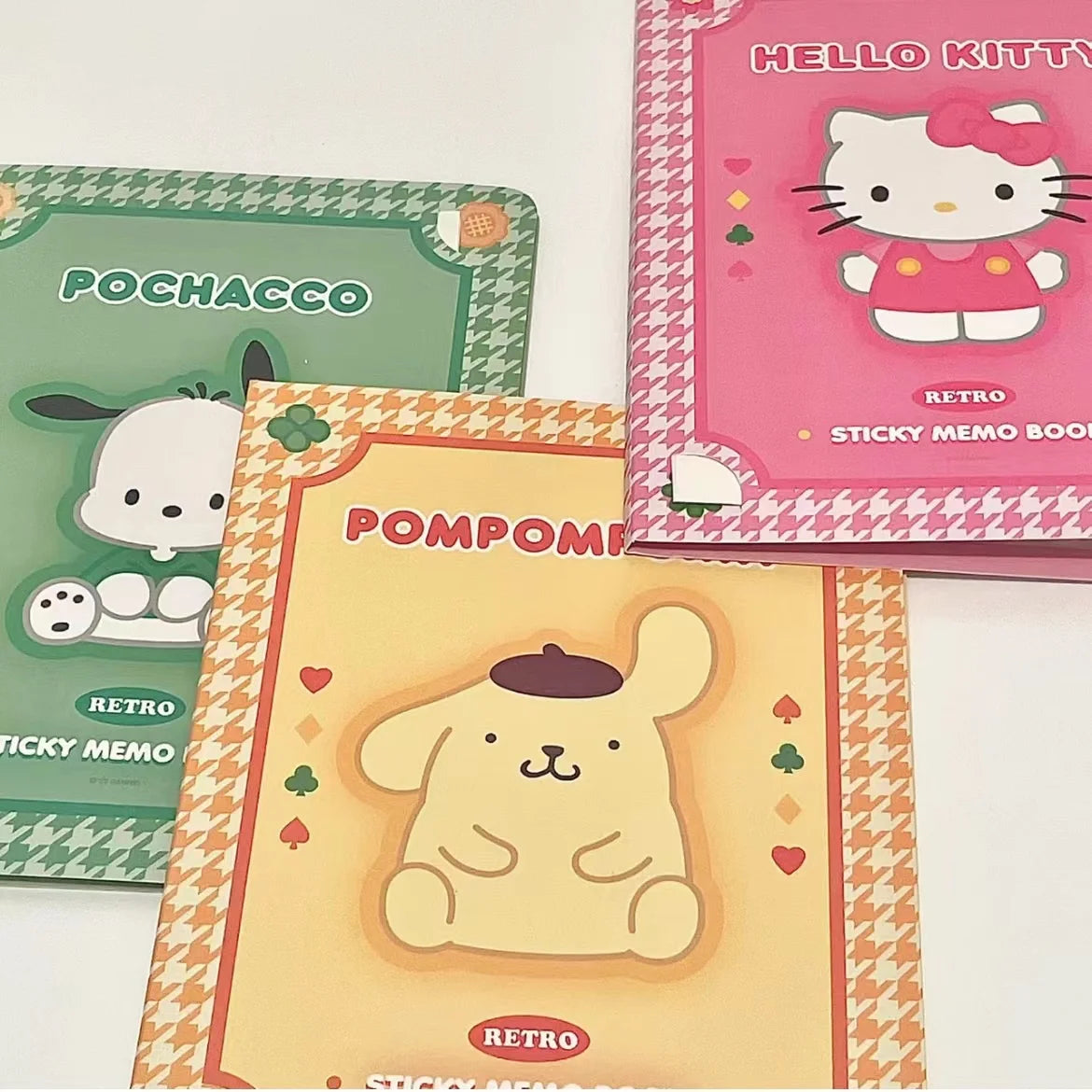 Kawaii Cartoon Hello Kitty Paste Sticky Note Mymelody Cinnamoroll Cute Kuromi Notebook Student School Office Stationery