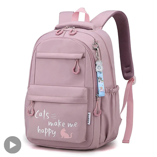 Pink Dream School Bag – Stylish & Spacious Backpack for Girls of All Ages!
