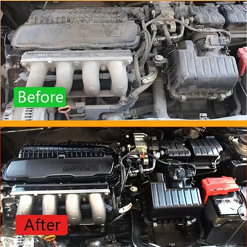Car Engine Restorer Back To Black Gloss Car Plastic Polishing Parts Restorer - Enhances Shine & Protection Engine Polish Coating