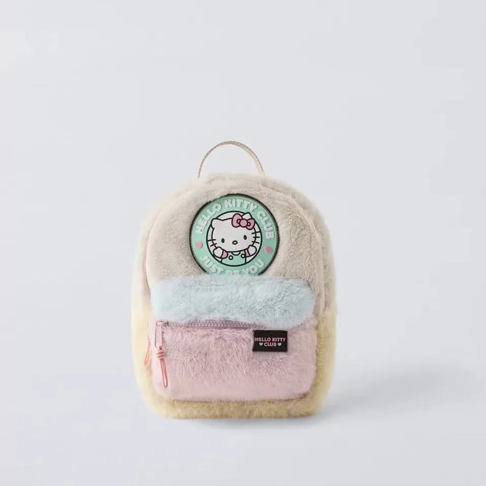 Kawaii Character School Bag – Hello Kitty, Kuromi & Stitch Fun for Kindergarten & Gift Days!