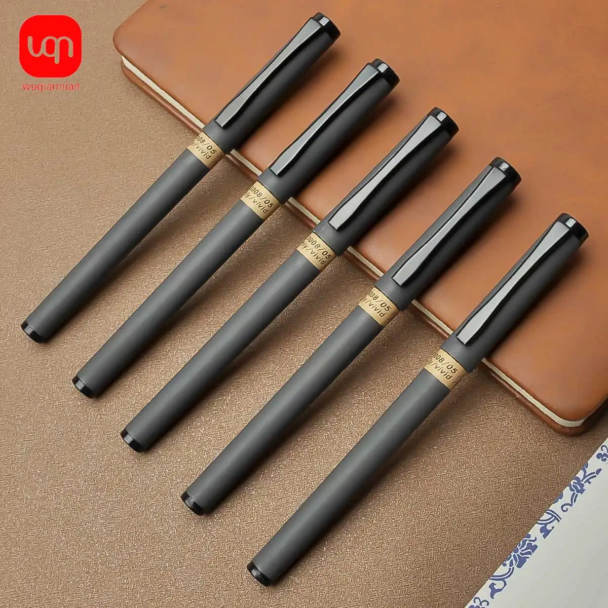 Office Neutral Pen 0.5mm High-end atmospheric design calligraphy pen writing smooth durable school and office supplies