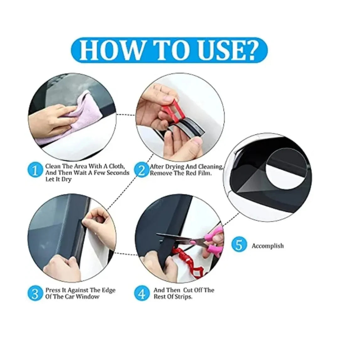 1pc T-Shape Car Sealing Strip - Premium Noise Reduction, Weatherproofing Solution for Sunroof, Windshield, Windows & Doors - Dur