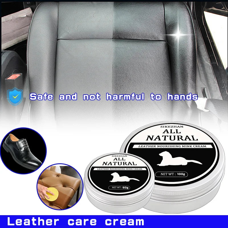 Car Leather Care Cream Plastic Restorer Back To Black Gloss Products Plastic Leather Restore Cream Repair Coating Renovator