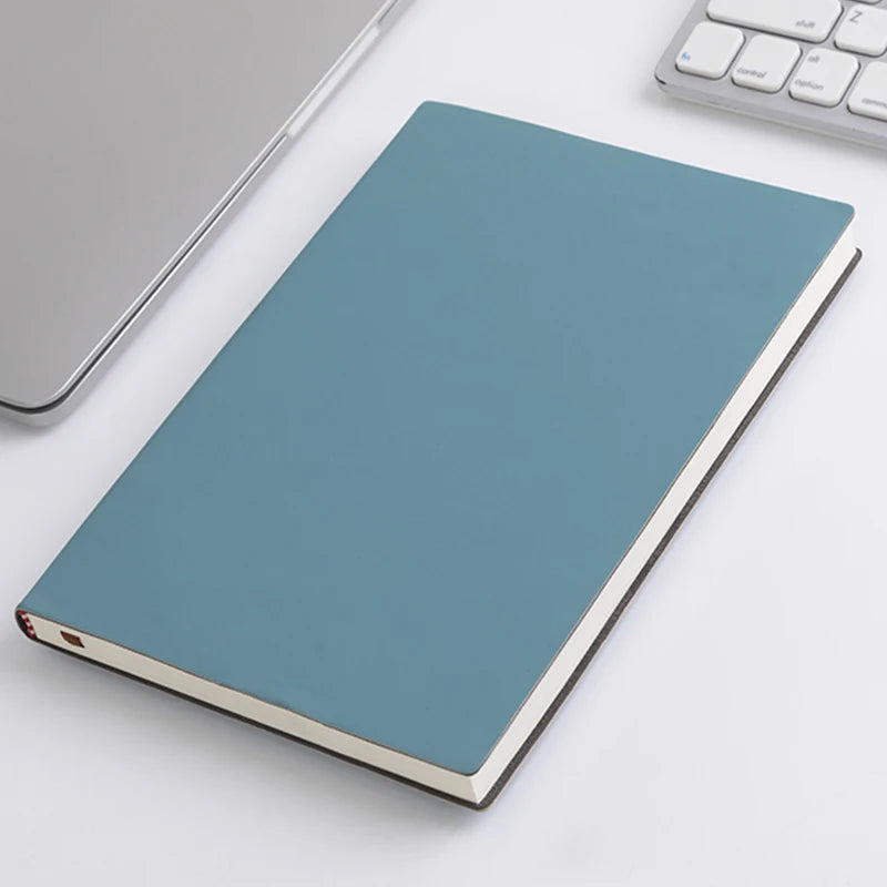 A5 Soft Leather Notebook With 120 Inner Pages, Waterproof Cover And Comfortable Touch