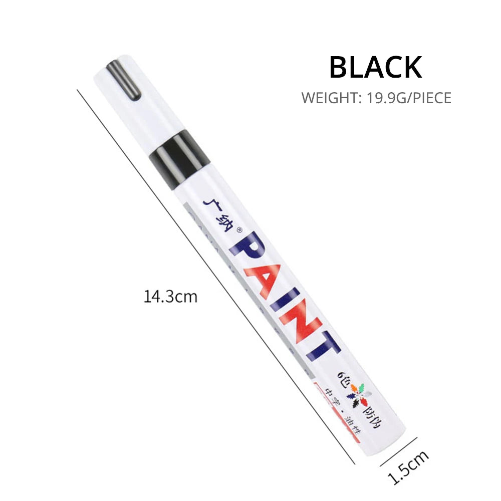 Oily Paint Tire Pen – Mark, Touch Up & Make It Stick!