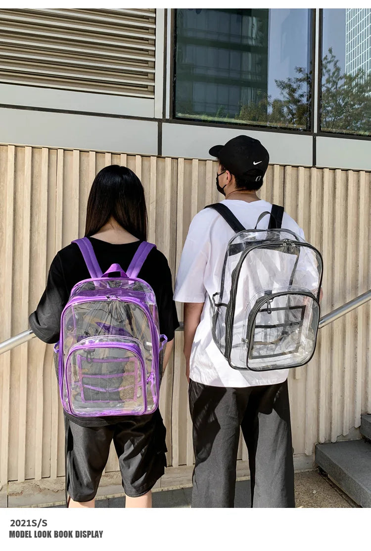 Crystal Carry All – Sleek, Spacious & Splash-Proof Style!