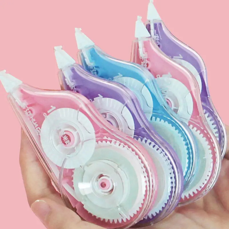 6-Pack Large Capacity Correction Tape – 2834.65 Inches Total, Affordable White Tape for Students & School Supplies