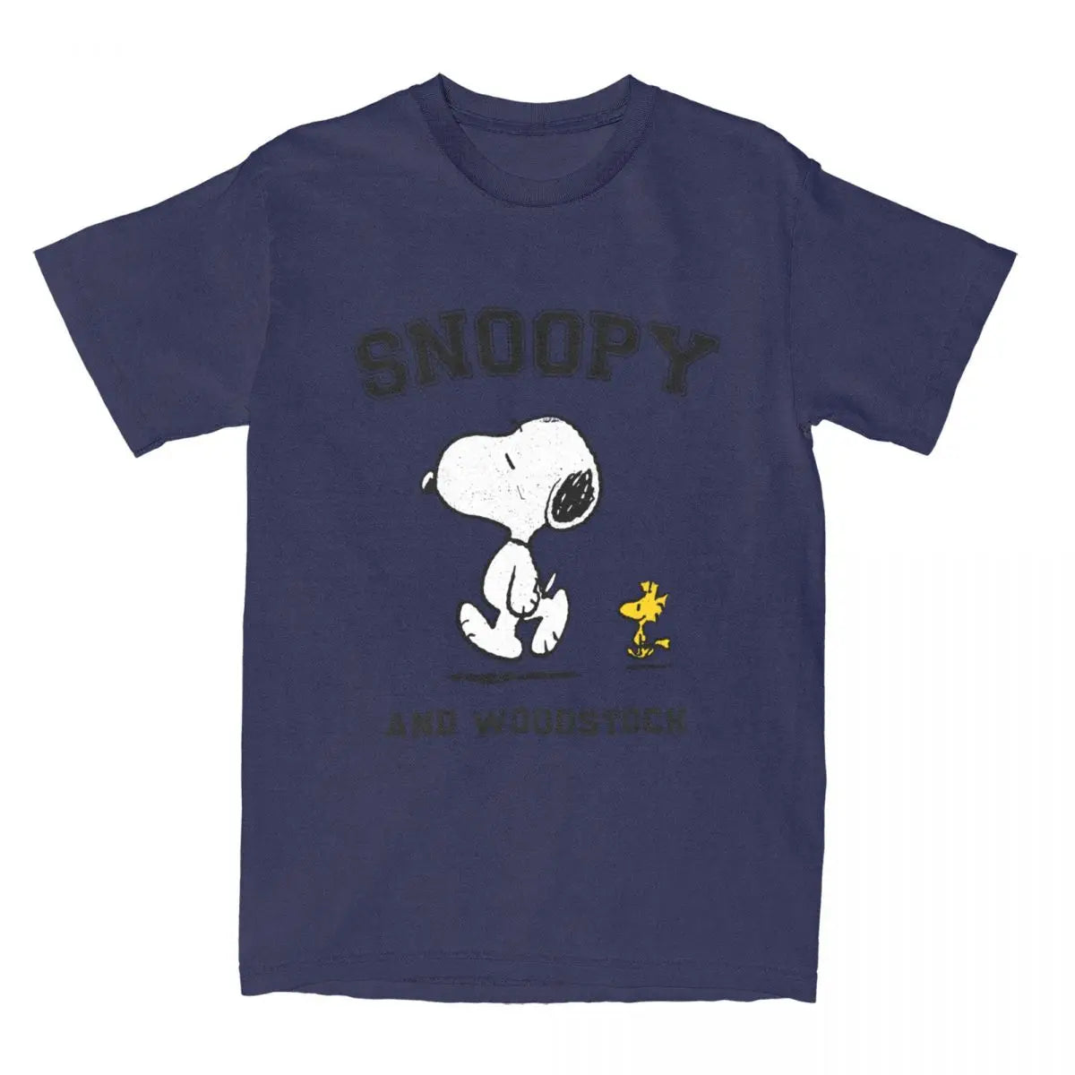 Snoopy And Charlie Brown for Men Women T Shirts Peanuts Merch Leisure Tee Shirt T-Shirt Pure Cotton Classic Clothing