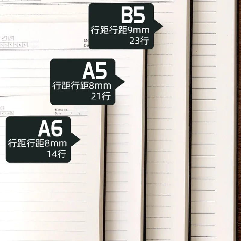 A5 Soft Leather Notebook with 120 Inner Pages, Waterproof Cover and Comfortable Touch