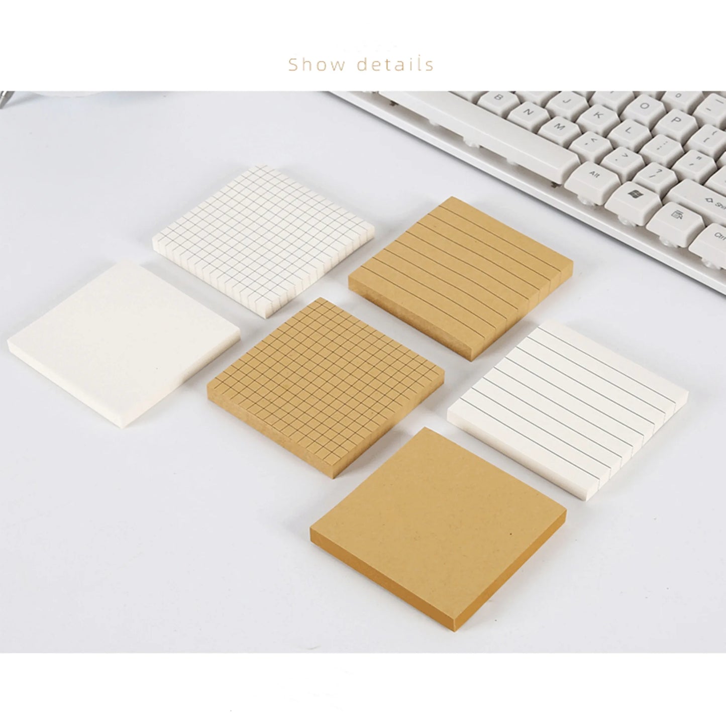 Read n times and stick white kraft paper sticky notes. Students can tear off sticky notes