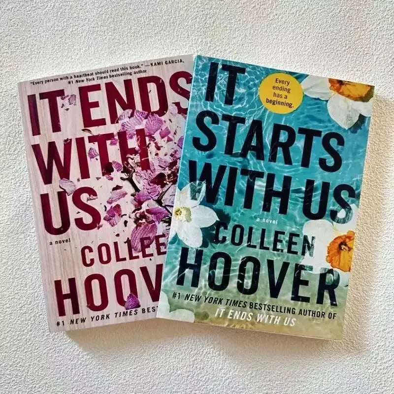 It Starts with Us By Colleen Hoover/It Ends with Us Novels Book in English #1 Sunday Times Bestselling Paperback