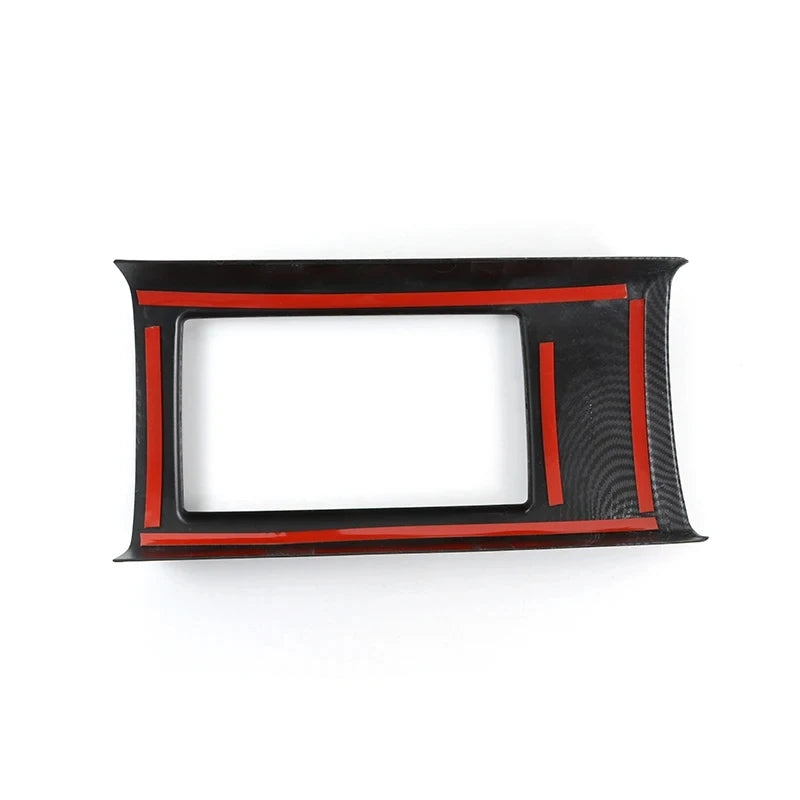 Carbon Fiber Car Styling Central Armrest Storage Box Panel Cover Trim for Audi A3 8V S3 RS3 2014 2015 2016 2017 2018 Accessories