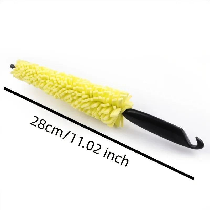 Car Cleaning Brush Effortlessly Clean Your Car Wheels with This Tire Rim Cleaning Tool Tire Shine Wheel Cleaner Brushs Sponge