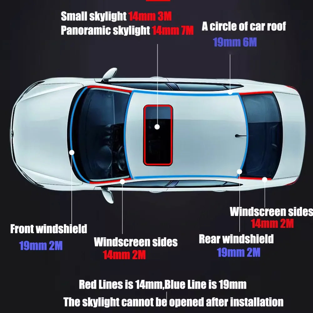 T-Shape Car Seal Strip – Quiet, Dry & Road-Ready!