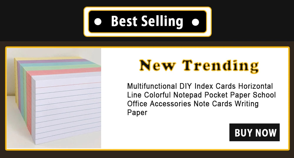 50Pcs Binder Notepad Portable Word Book Card Loose-leaf Book Cute Korean Creative Ring Note Pads Students Writing Memo Book