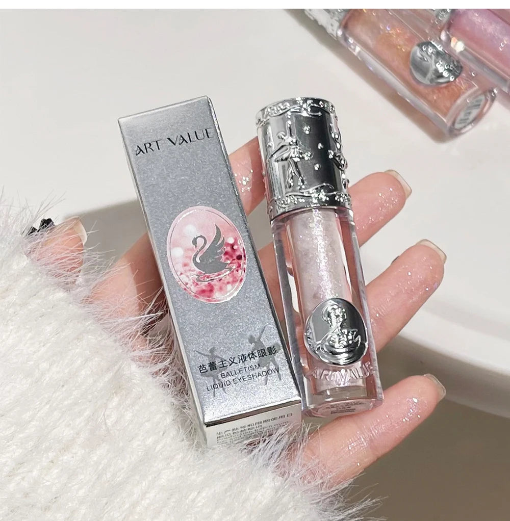 Balletism Liquid Eyeshadow Liquid Fine Shimmer High Light Eyeshadow delicate everything with influencer