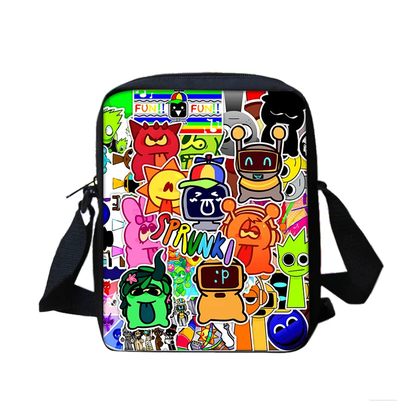 Sprunki Style Tote – Anime-Inspired Fun for Kids, Teens & Trendy Grown-Ups!