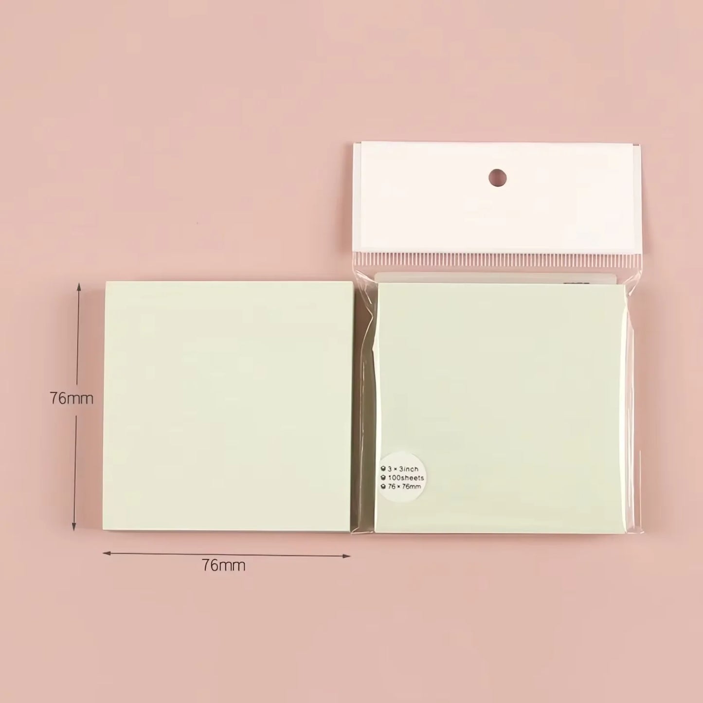 Morandi Sticky Notes Pastel Colored Memo Pads Index Tabs for Students School Office Stationery Removable Adhesive Notes