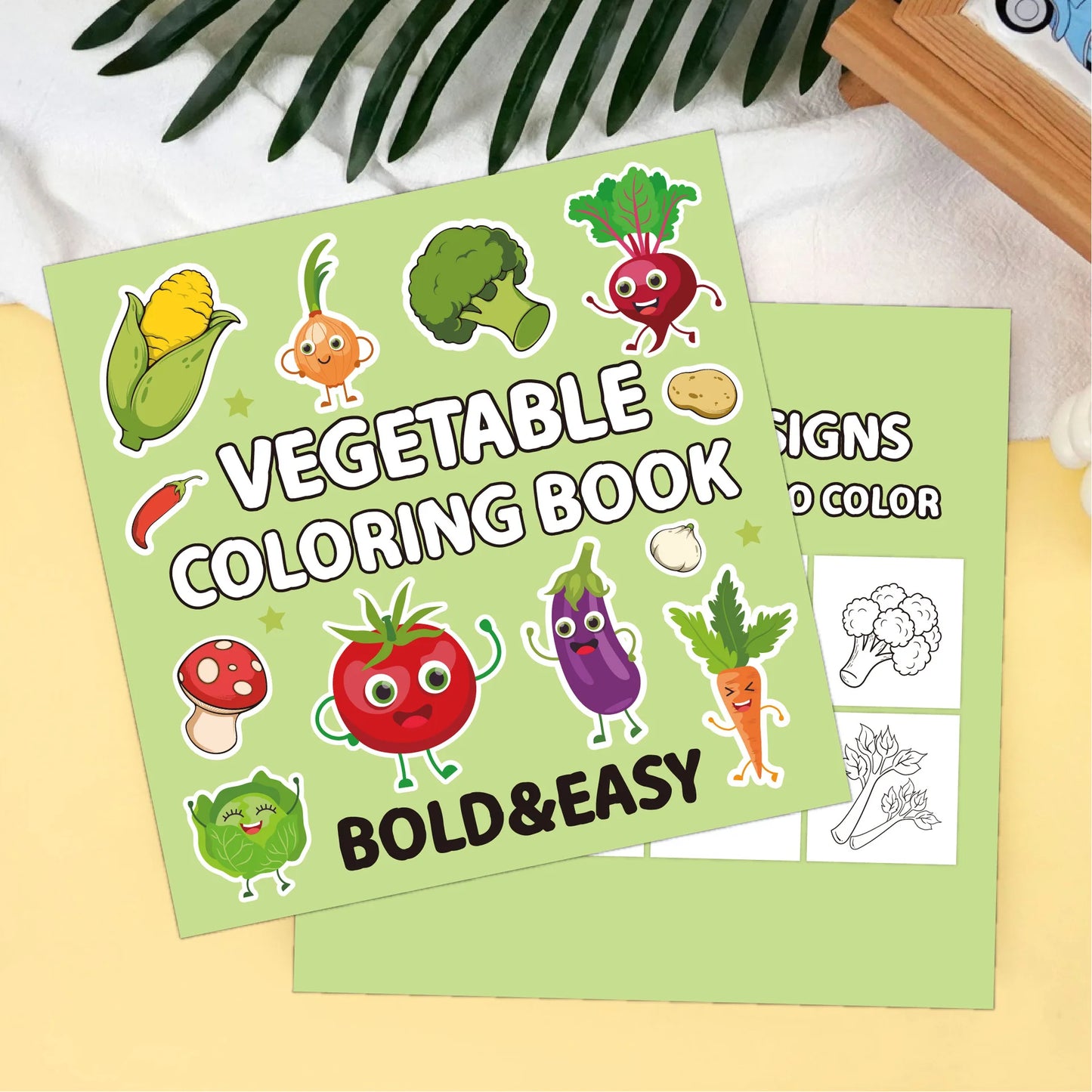 Food and Fruit Graffiti Coloring Book, Coloring Book for Children Aged 4 and Above