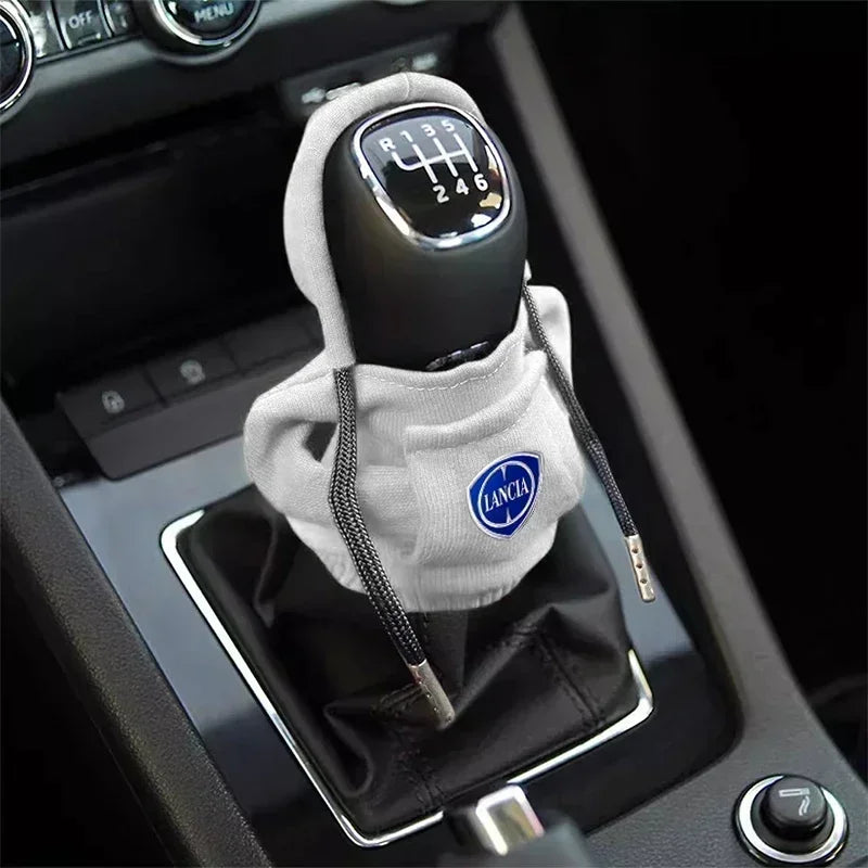 Gearshift Hoodie Car Gear Shift Knob Cover Sweatshirt Change Lever Cover For Lancia Delta Flavia Phedra Thema Thesis Voyager