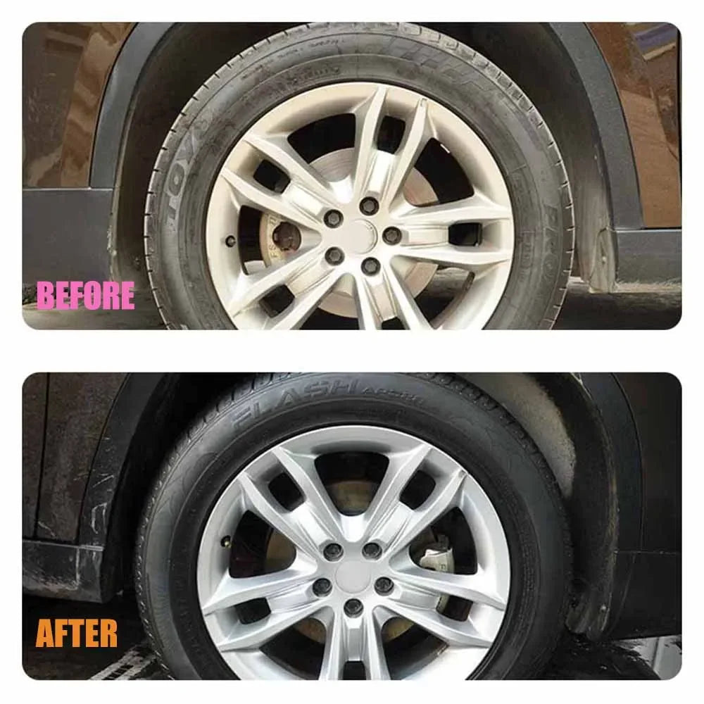 Car Tire Shine Coating Aivc Tyre Gloss Plastic Rubber Wheel Restorer Agent Spray Polishing Brightener Auto Car Detailing
