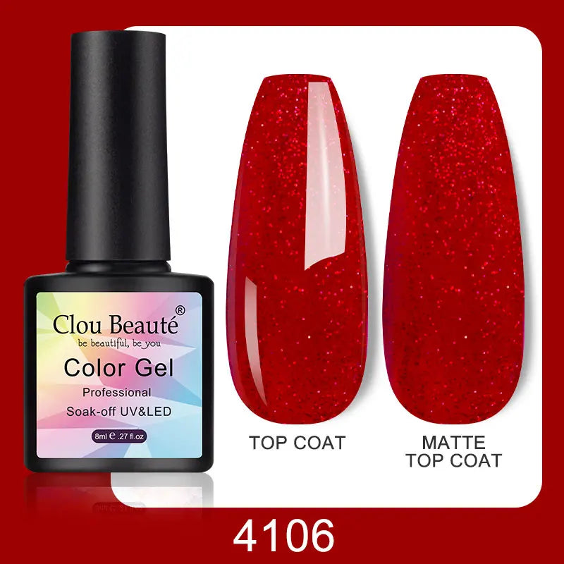 Clou Beaute Color Pop – 8ml Gel Varnish for Bold, Long-Lasting Nail Art (UV/LED Cure)