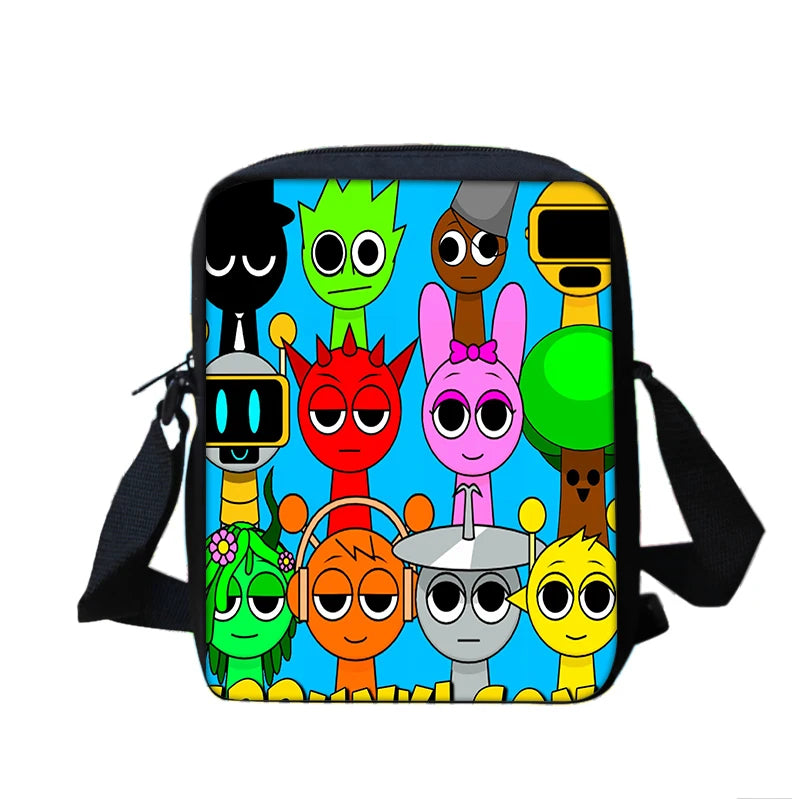 Sprunki Style Tote – Anime-Inspired Fun for Kids, Teens & Trendy Grown-Ups!