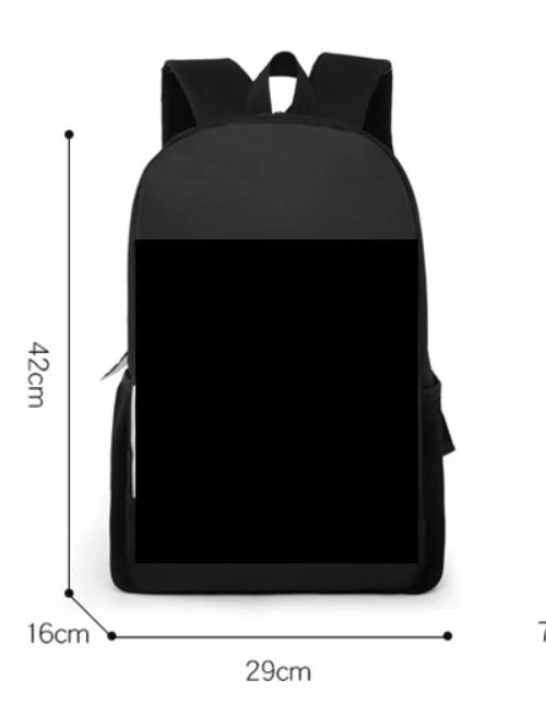 Sonic Speedster School Backpack – Anime Cartoon Schoolbag for Boys & Girls in Primary & Middle School