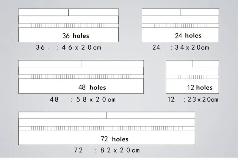 48-Hole Roll-Up Art Pencil Case – Kawaii Canvas Organizer for Students, Paint Brushes & School Stationery