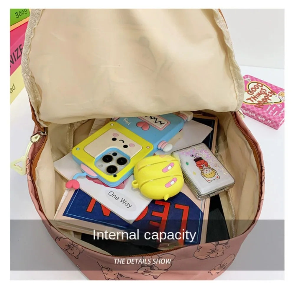 Capybara Breeze Backpack – Ultra-Light Cuteness for School & Play!