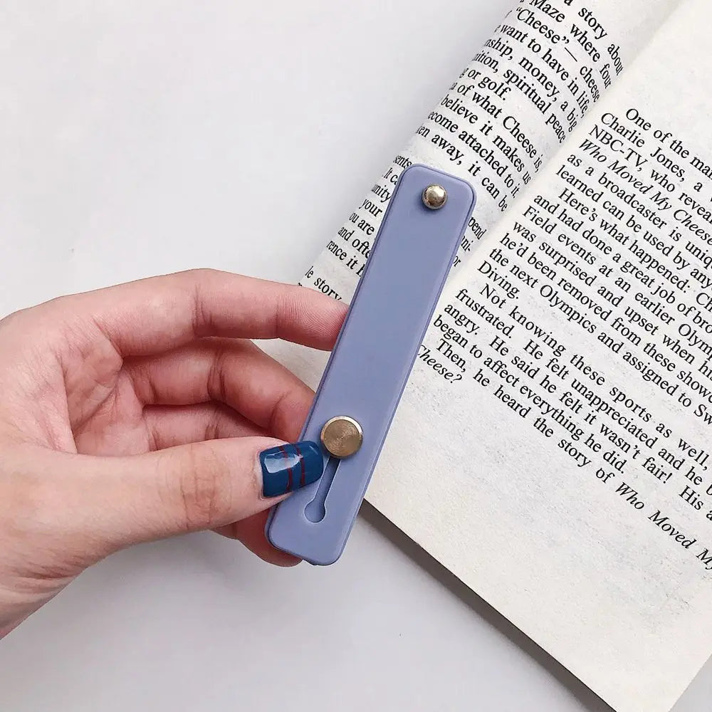 Phone Grip Portable Telescopic Finger Strap Bracket Universal Silicone Phone Finger Ring Holder Grip Stand