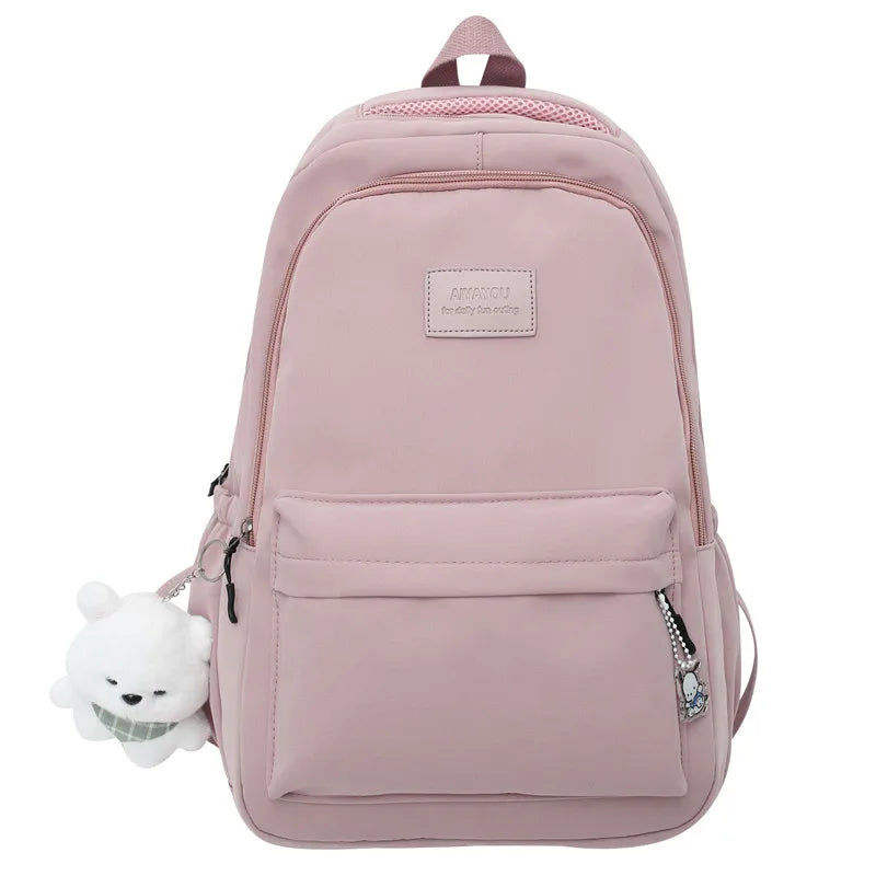Campus Chic Backpack – Trendy, Waterproof & Totally Study-Ready!