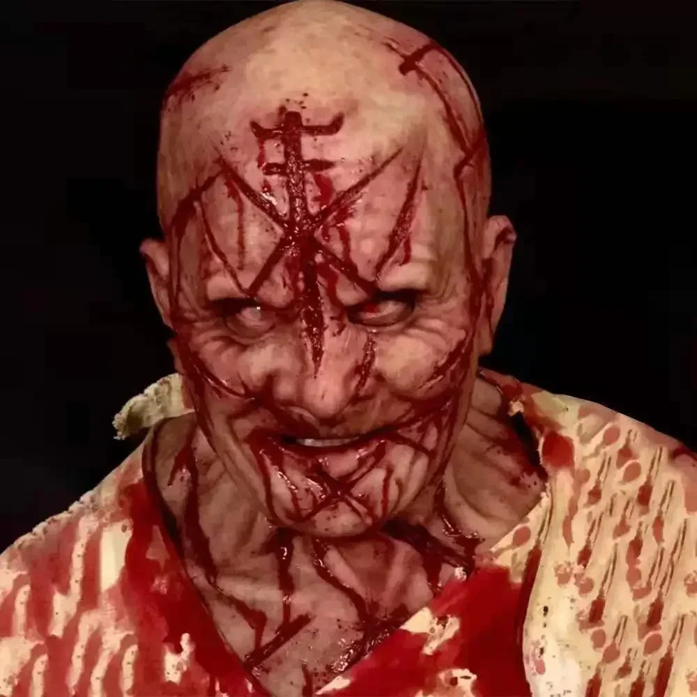 Halloween Horror Mask Zombie Latex Masks Party Cosplay Bloody Disgusting Rot Face Scary Masque Masquerade Mascara Terror Masker