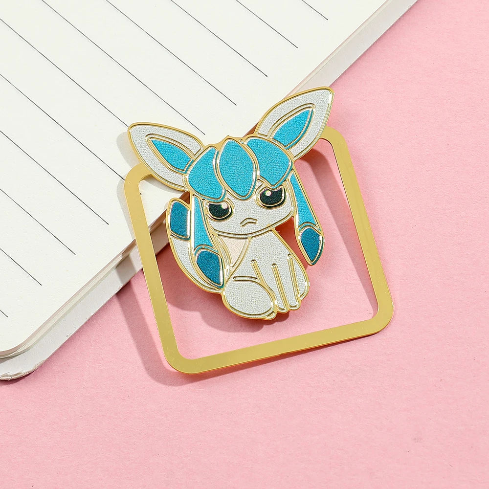 Cute Pokémon Bookmarks – 3D Cartoon Page Markers for Kids, Fans & Stationery Collectors
