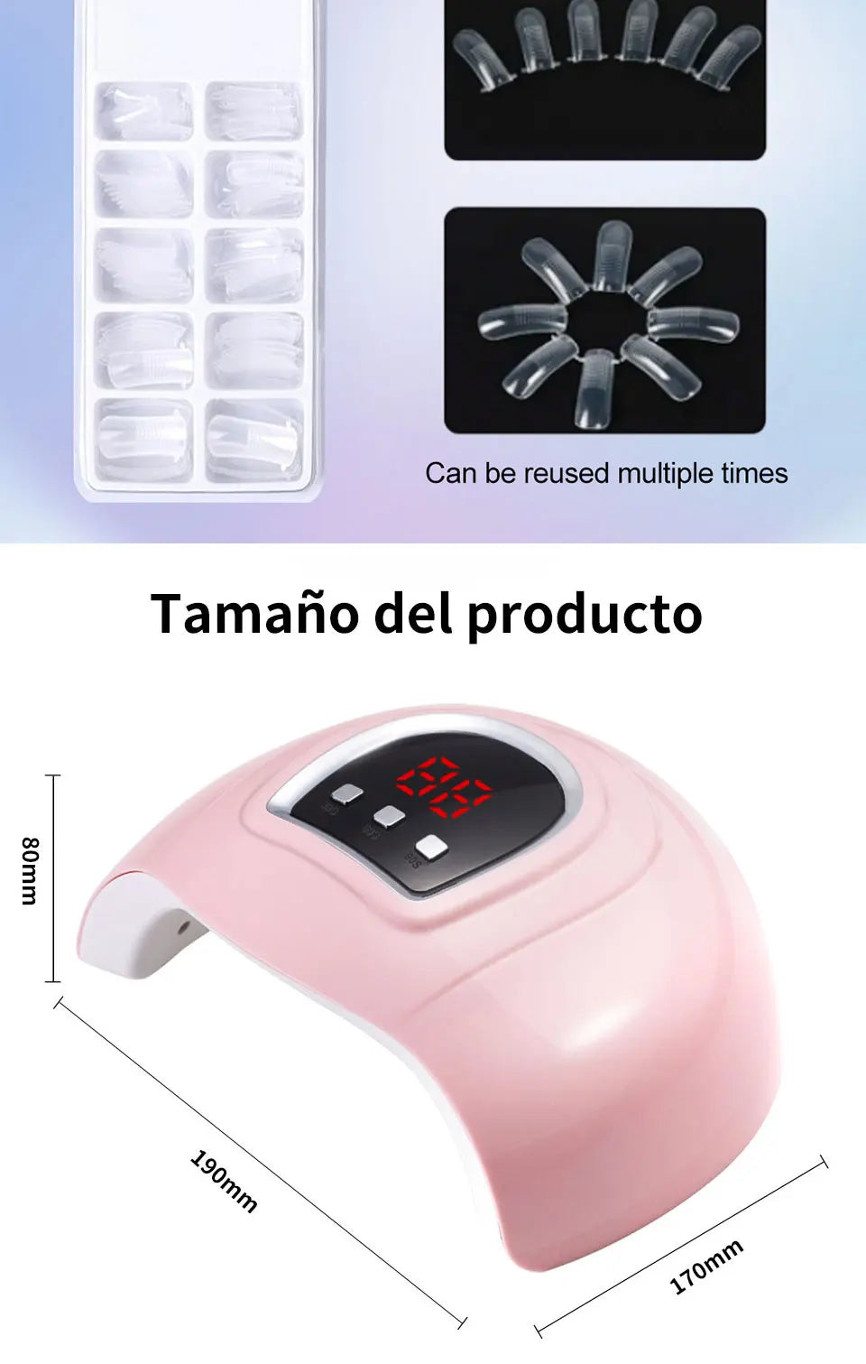 LIMEGIRL Gel Nail Kit – UV Lamp, Electric Drill & Full Tool Set for Salon-Quality Nails