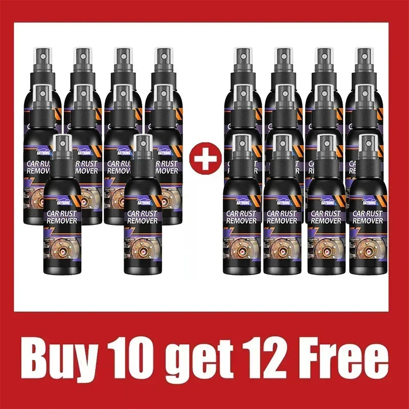Car Anti-Rust Remover Rust Inhibitor Rust Remover Derusting Spray  30ml 유리막코팅제  tire shine
