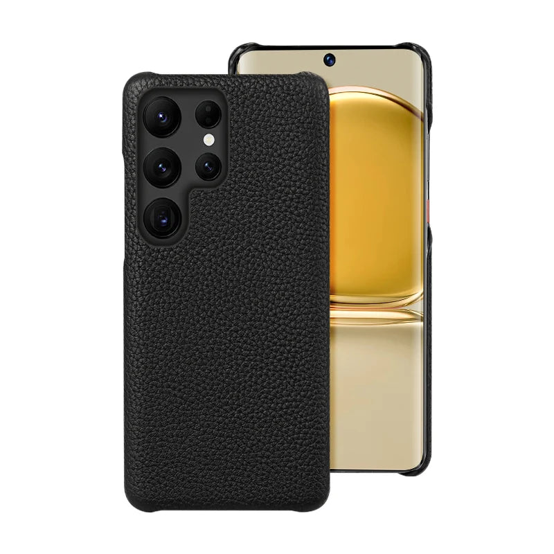 Clearance Sale Genuine Leather Phone Case For Samsung Galaxy S 24 S23 S24 Ultra S24 Plus S21Ultra S20Ultra S22Ultra Luxury Cover