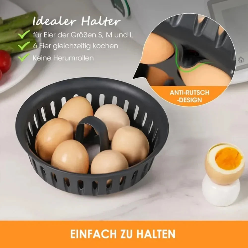 1PC is suitable for Thermomix TM5 TM6 TM31 2-in-1 boiling pot, egg cooker, and steaming rack