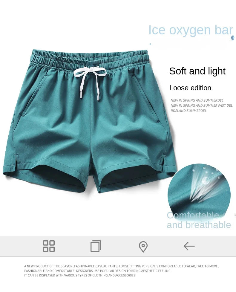 2024summer hot selling sports shorts, running pants, three piece pants, men's and women's zippered pockets, couple's short