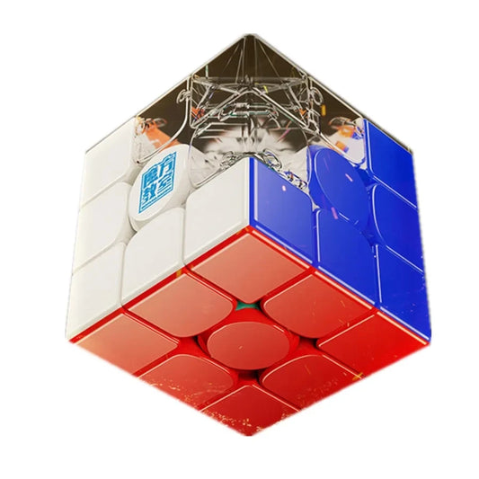 NEW 2023 MoYu RS3M V5 3X3 Magnetic Magic Speed Cube Stickerless Professional Fidget Toys RS3 M V5 Cubo Magico Puzzle