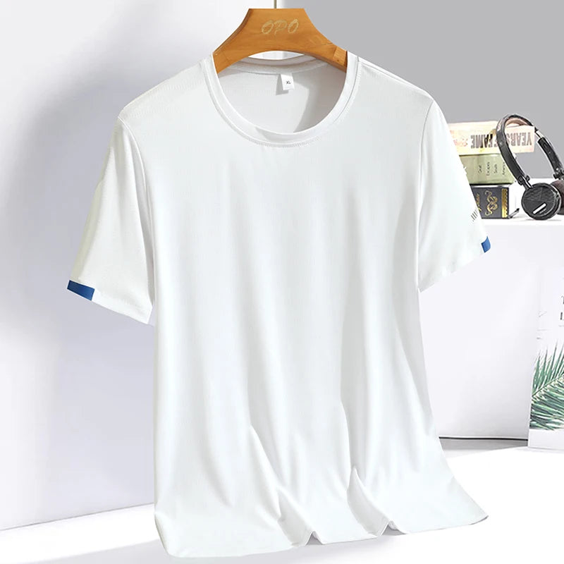 Men’s Ice Silk T-Shirt – Cool, Comfy & Built to Move!