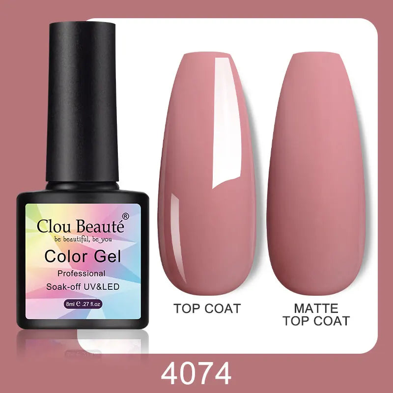Clou Beaute Color Pop – 8ml Gel Varnish for Bold, Long-Lasting Nail Art (UV/LED Cure)
