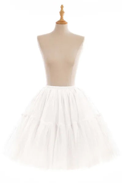 MisShow Women Tutu Short Skirt High Waist Mesh Soft Tulle Skirt Puffy Pettiskirt Prom Ball Gown Party Dance Tutu Dress