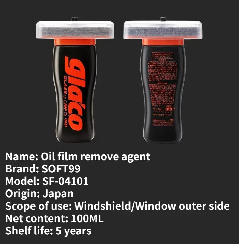 Soft99 Ultra Glaco Car Windshield Glass Rain Repellent Glass Water Repellent Coating Anti-rain for Car Glass Retail Packing