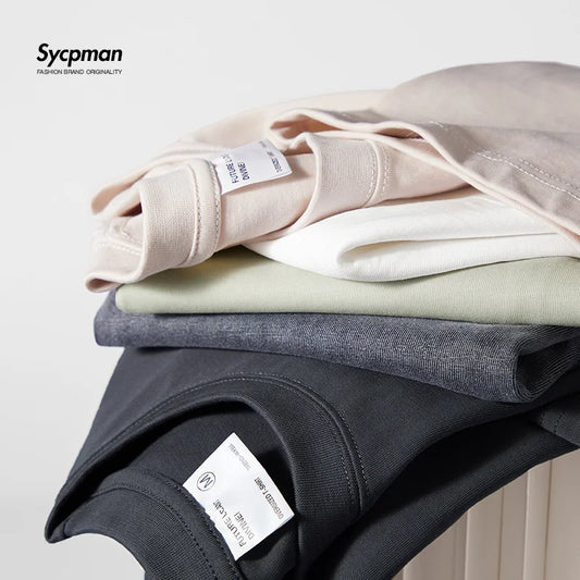Sycpman Heavy Cotton Tee – Oversized, Chill & Built for Summer!