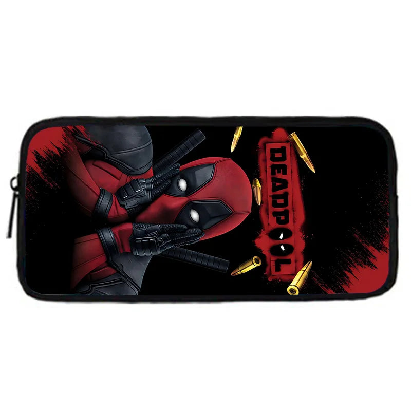 Deadpool Hero Pack – Bold Cartoon Backpack Set for Kids Who Love Action!