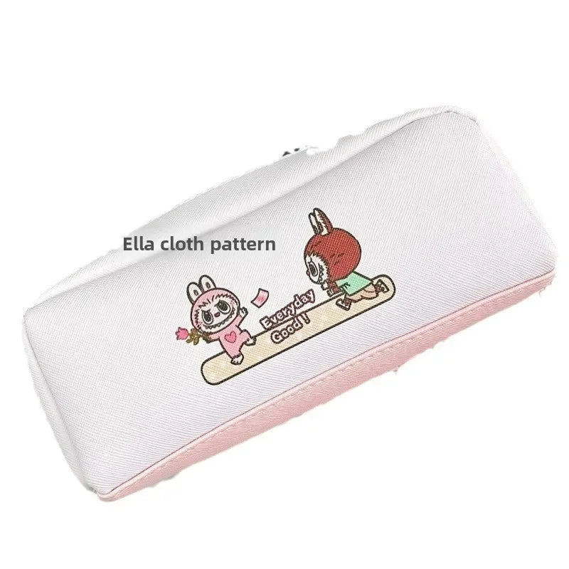 Hot-Selling Transparent Cartoon Pencil Case – Large Capacity Stationery Organizer
