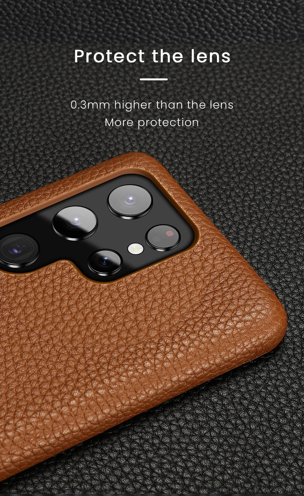 Clearance Sale Genuine Leather Phone Case For Samsung Galaxy S 24 S23 S24 Ultra S24 Plus S21Ultra S20Ultra S22Ultra Luxury Cover